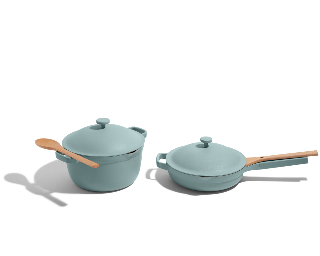 Batterie de cuisine céramique antiadhésive duo 2 pièces