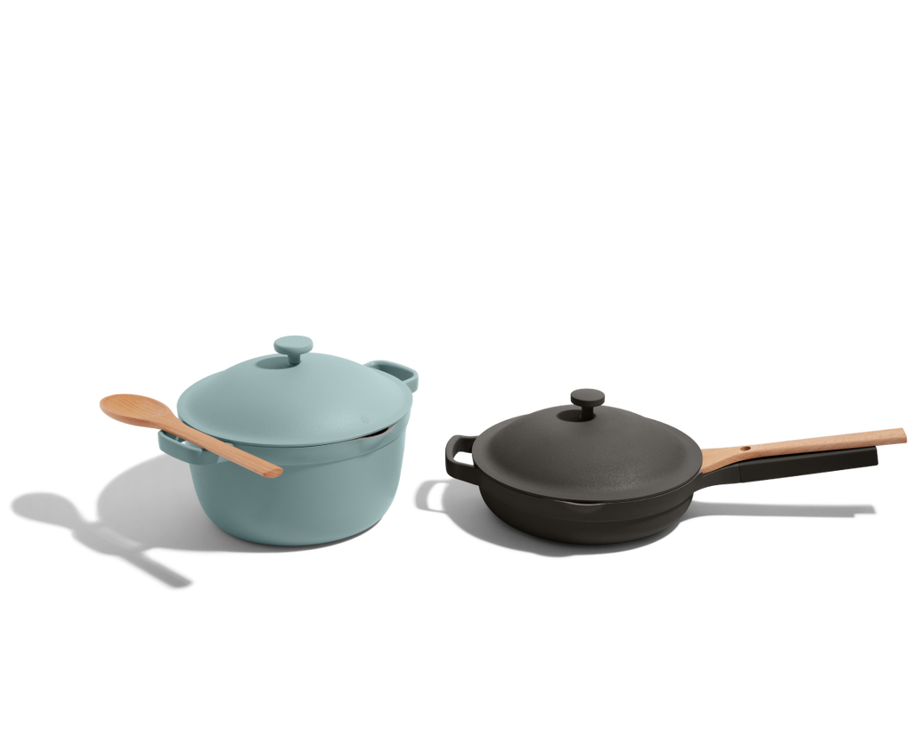 Batterie de cuisine céramique antiadhésive duo 2 pièces
