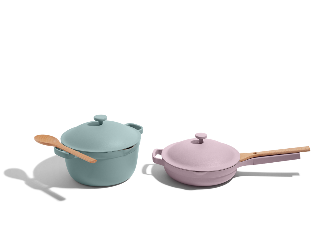 Batterie de cuisine céramique antiadhésive duo 2 pièces