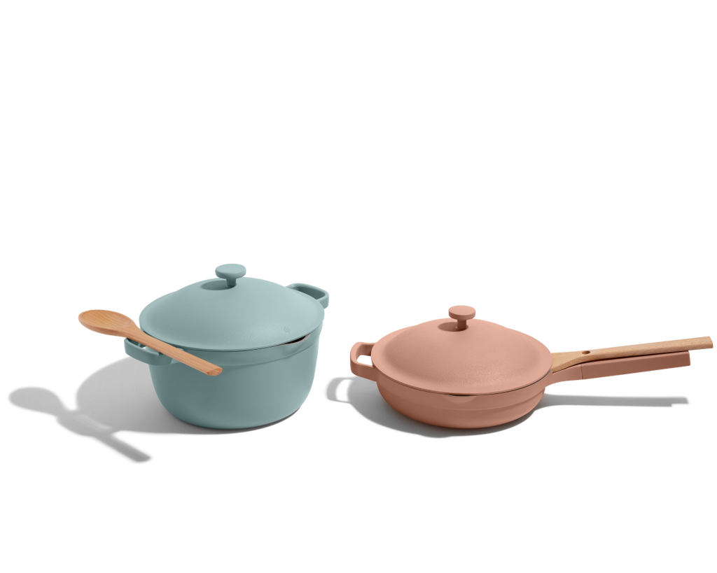 Batterie de cuisine céramique antiadhésive duo 2 pièces
