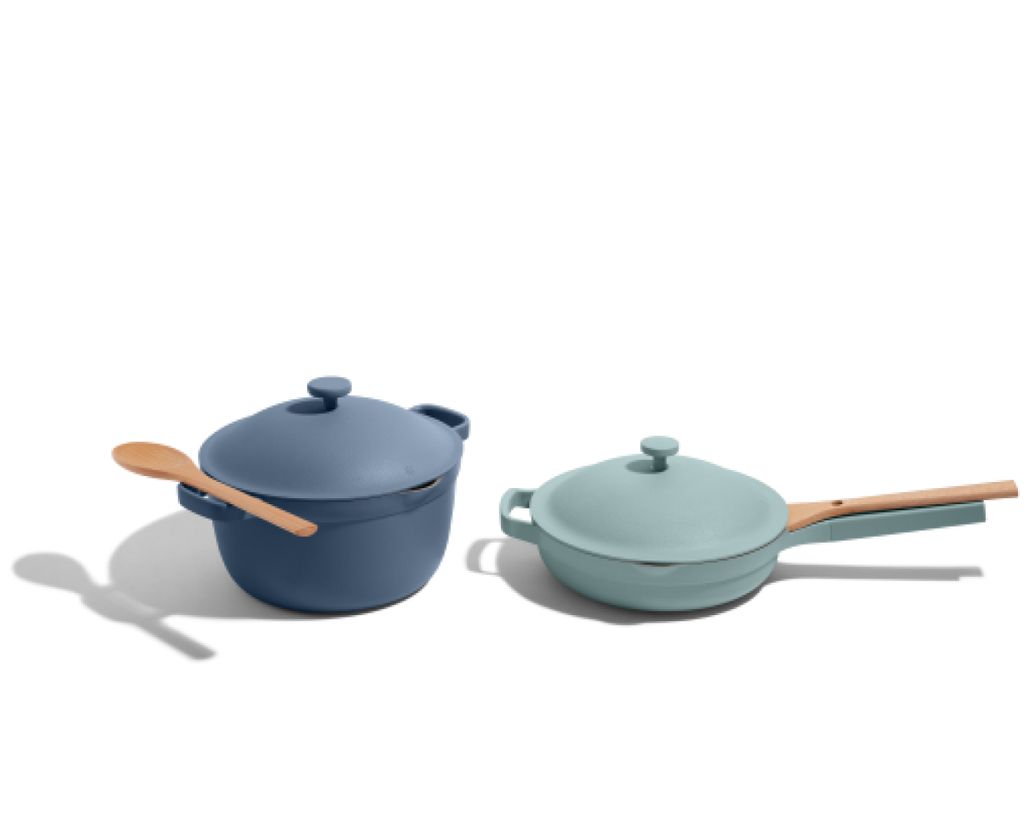 Batterie de cuisine céramique antiadhésive duo 2 pièces