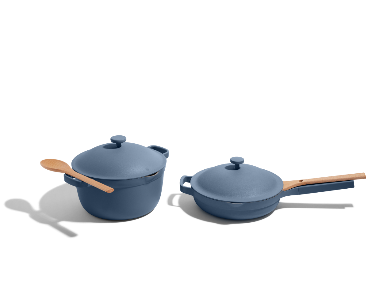 Batterie de cuisine céramique antiadhésive duo 2 pièces