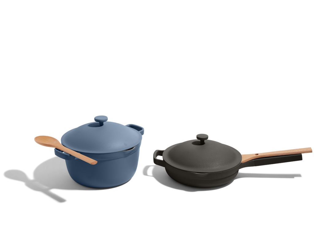 Batterie de cuisine céramique antiadhésive duo 2 pièces