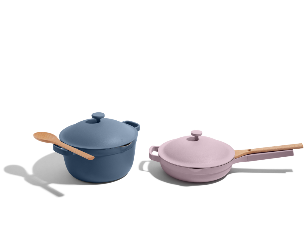 Batterie de cuisine céramique antiadhésive duo 2 pièces