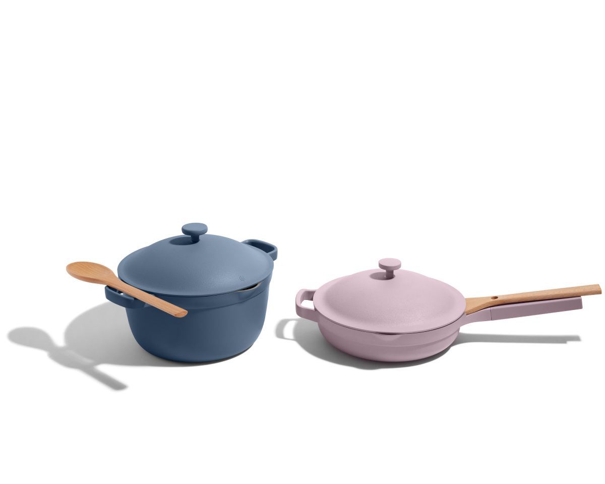 Batterie de cuisine céramique antiadhésive duo 2 pièces