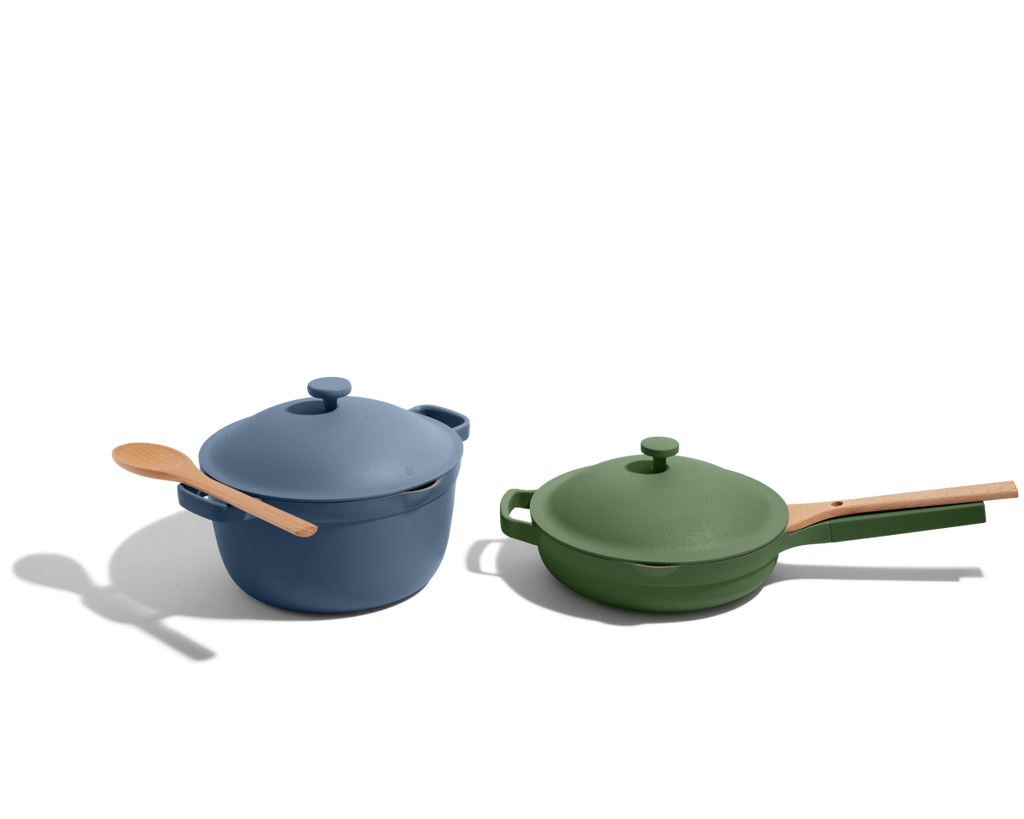 Batterie de cuisine céramique antiadhésive duo 2 pièces