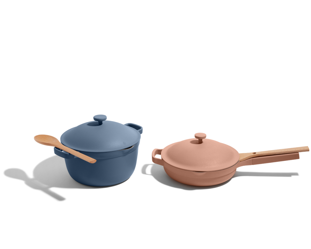 Batterie de cuisine céramique antiadhésive duo 2 pièces