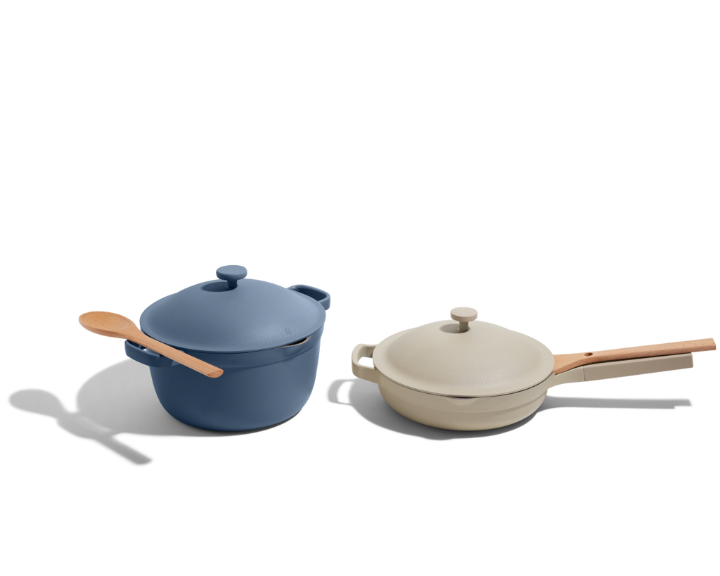 Batterie de cuisine céramique antiadhésive duo 2 pièces