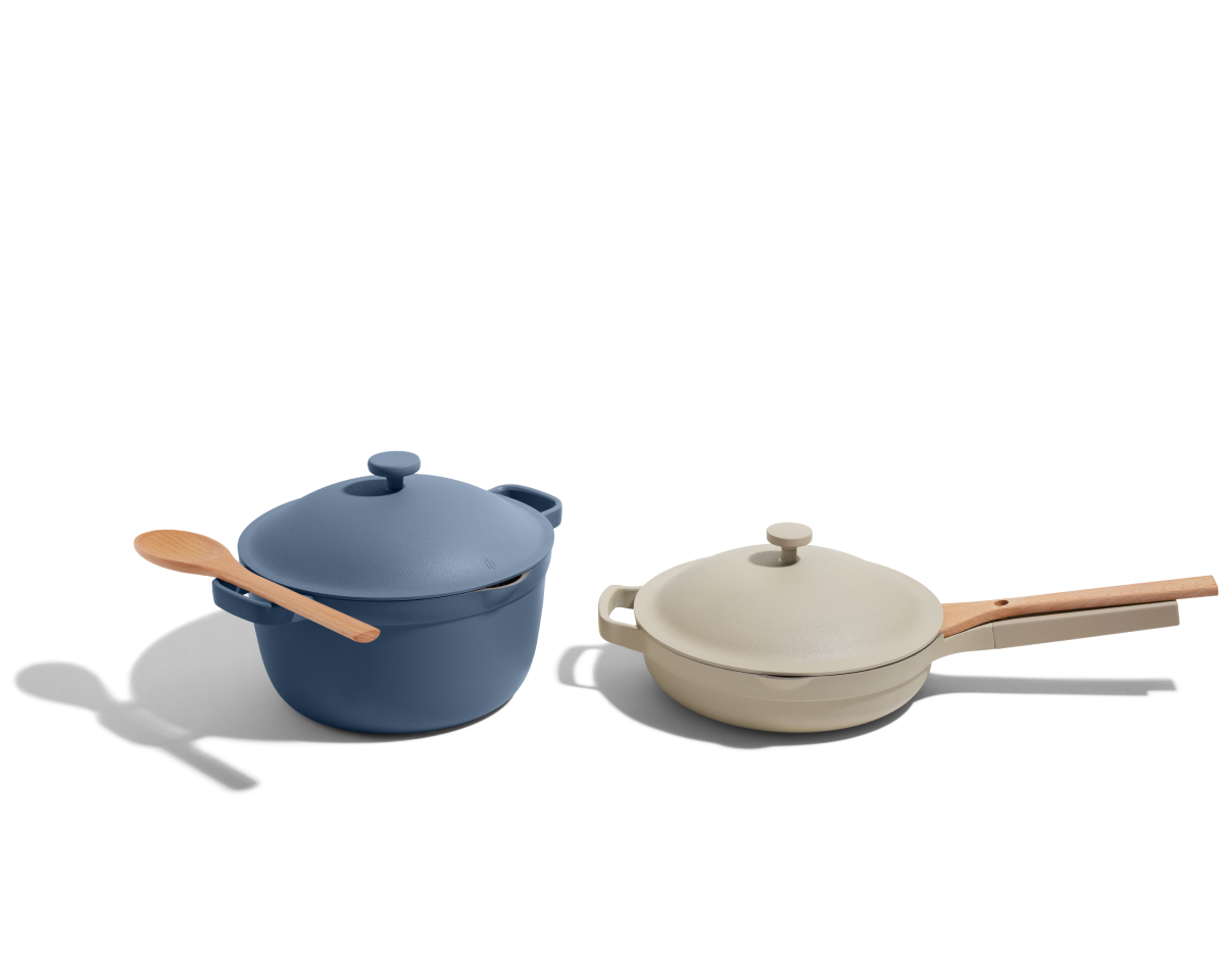 Batterie de cuisine céramique antiadhésive duo 2 pièces