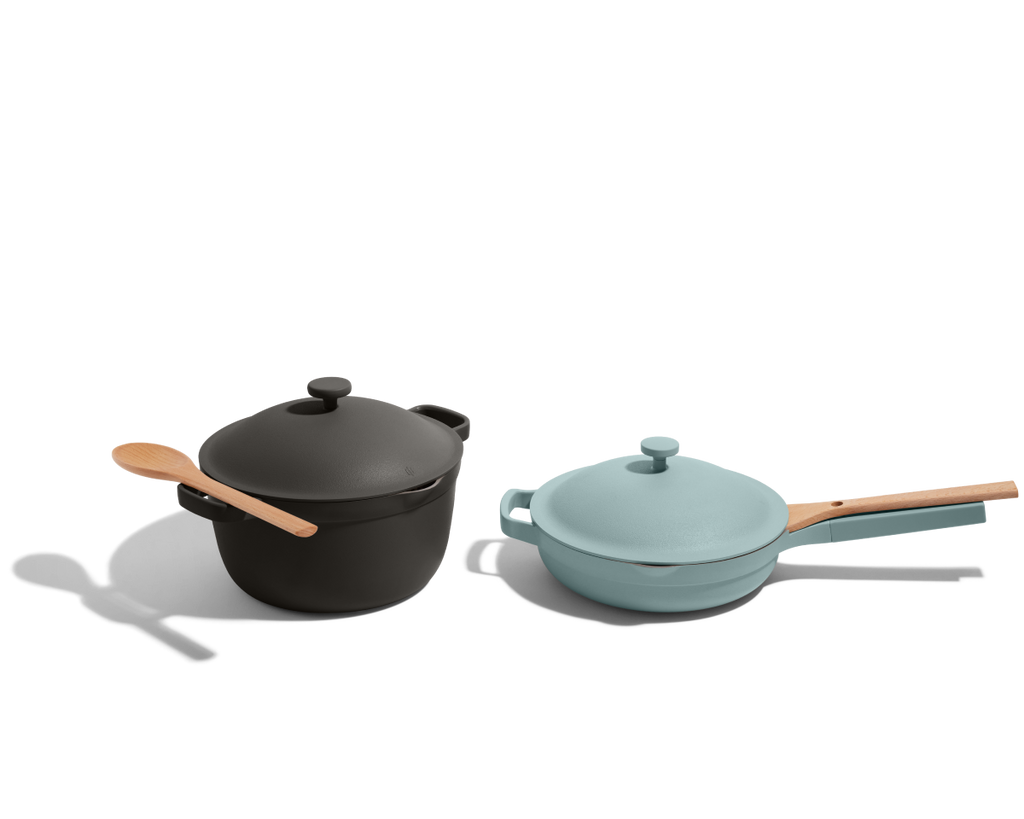 Batterie de cuisine céramique antiadhésive duo 2 pièces