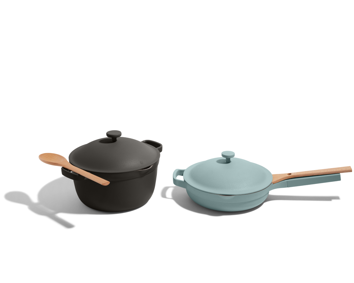 Batterie de cuisine céramique antiadhésive duo 2 pièces