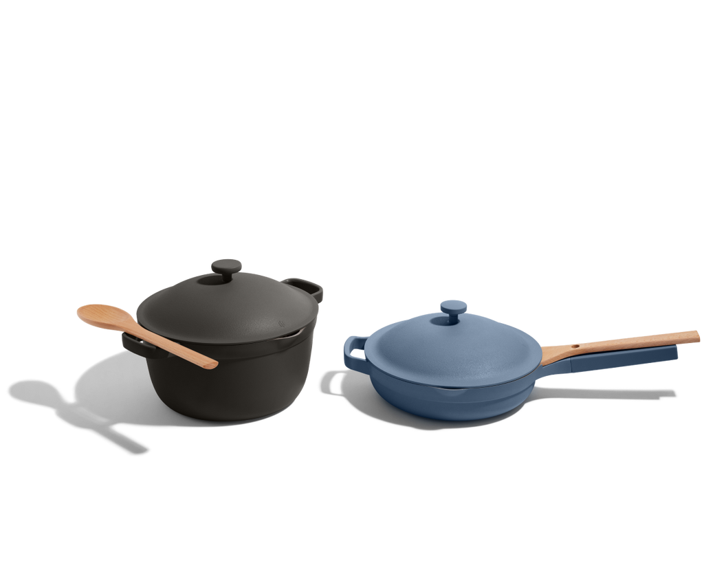 Batterie de cuisine céramique antiadhésive duo 2 pièces