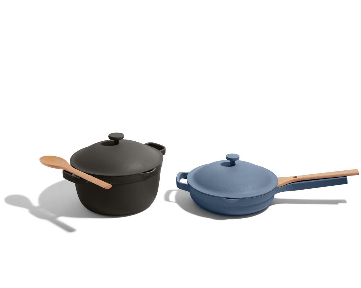 Batterie de cuisine céramique antiadhésive duo 2 pièces