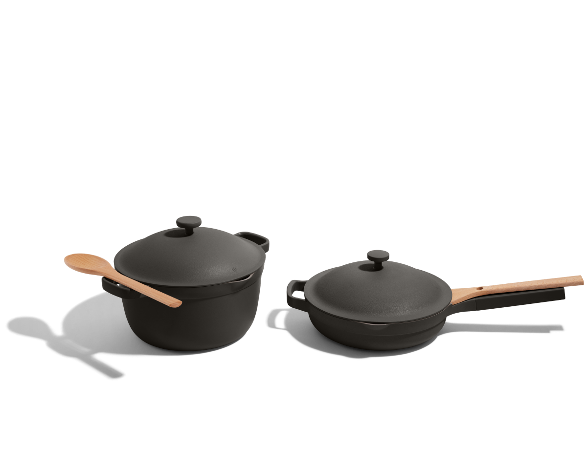 Batterie de cuisine céramique antiadhésive duo 2 pièces