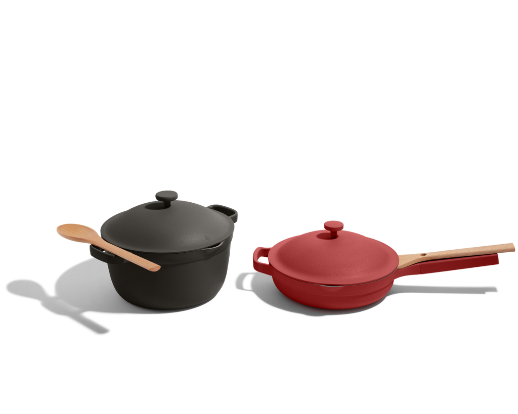 Batterie de cuisine céramique antiadhésive duo 2 pièces