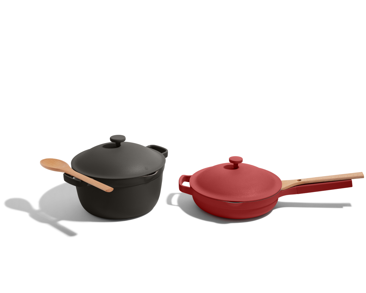 Batterie de cuisine céramique antiadhésive duo 2 pièces