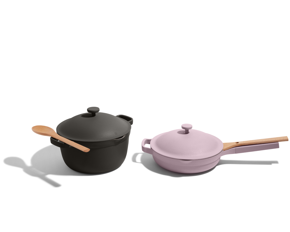 Batterie de cuisine céramique antiadhésive duo 2 pièces