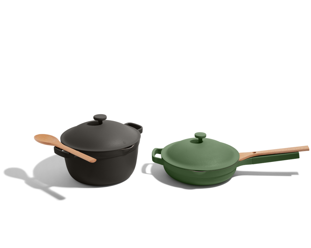 Batterie de cuisine céramique antiadhésive duo 2 pièces