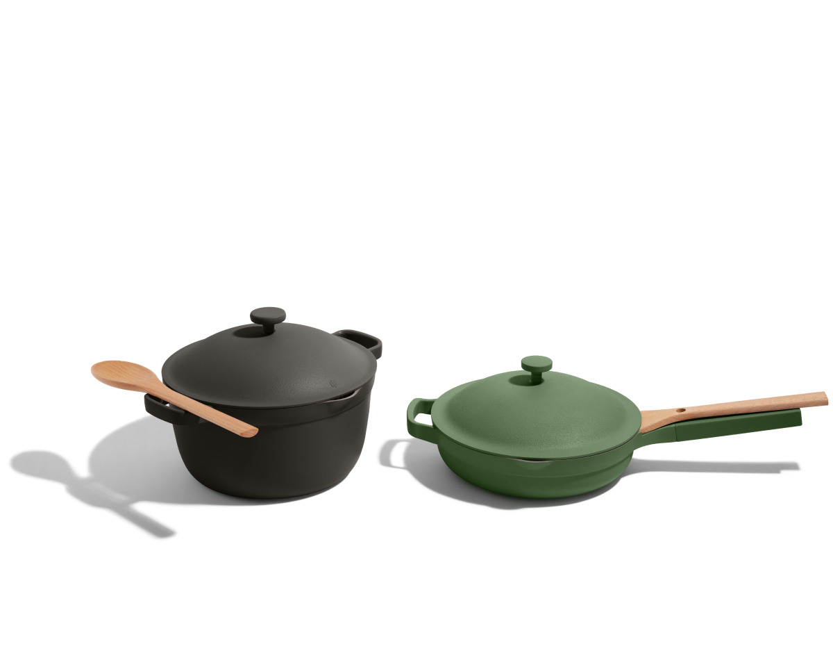 Batterie de cuisine céramique antiadhésive duo 2 pièces