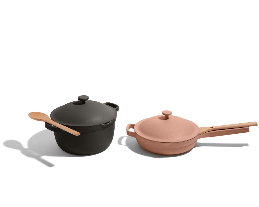 Batterie de cuisine céramique antiadhésive duo 2 pièces