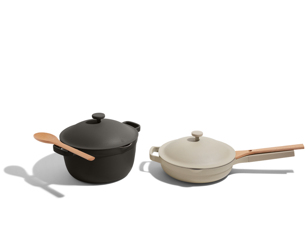 Batterie de cuisine céramique antiadhésive duo 2 pièces