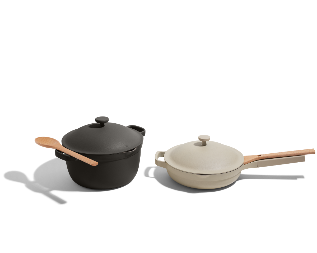 Batterie de cuisine céramique antiadhésive duo 2 pièces