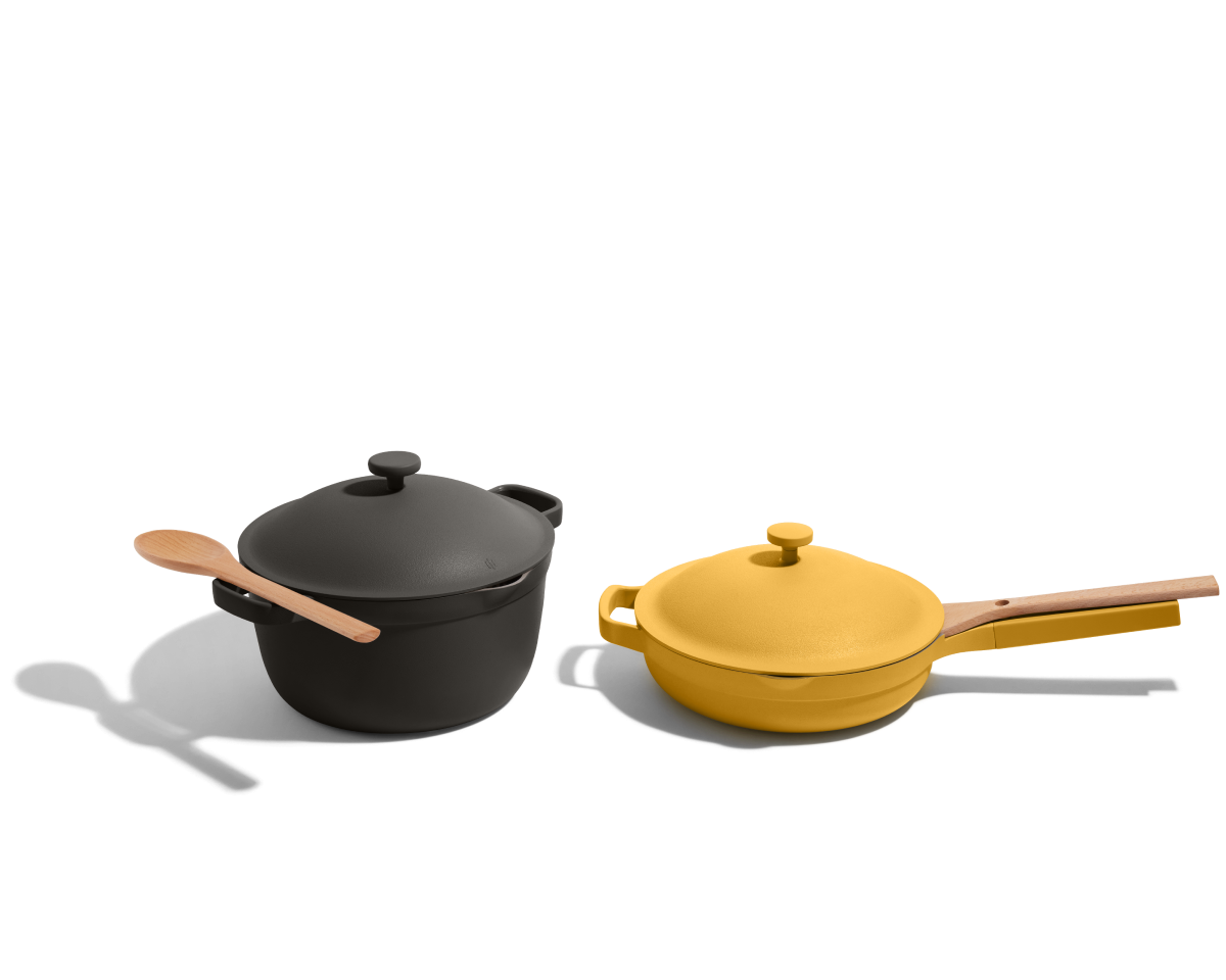 Batterie de cuisine céramique antiadhésive duo 2 pièces