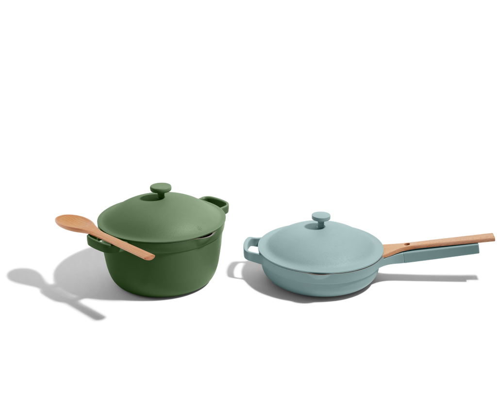 Batterie de cuisine céramique antiadhésive duo 2 pièces