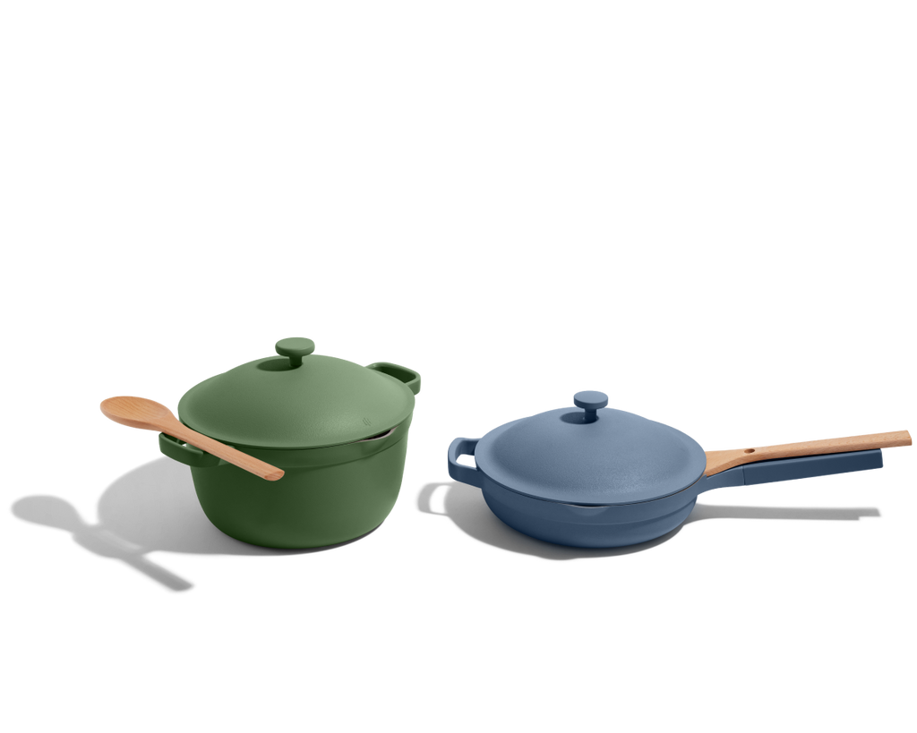 Batterie de cuisine céramique antiadhésive duo 2 pièces