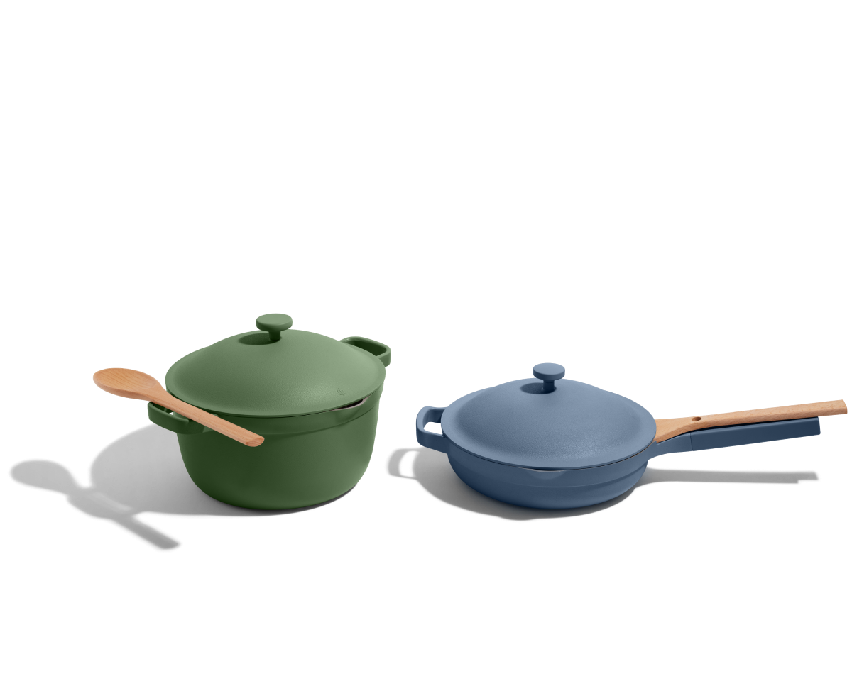Batterie de cuisine céramique antiadhésive duo 2 pièces