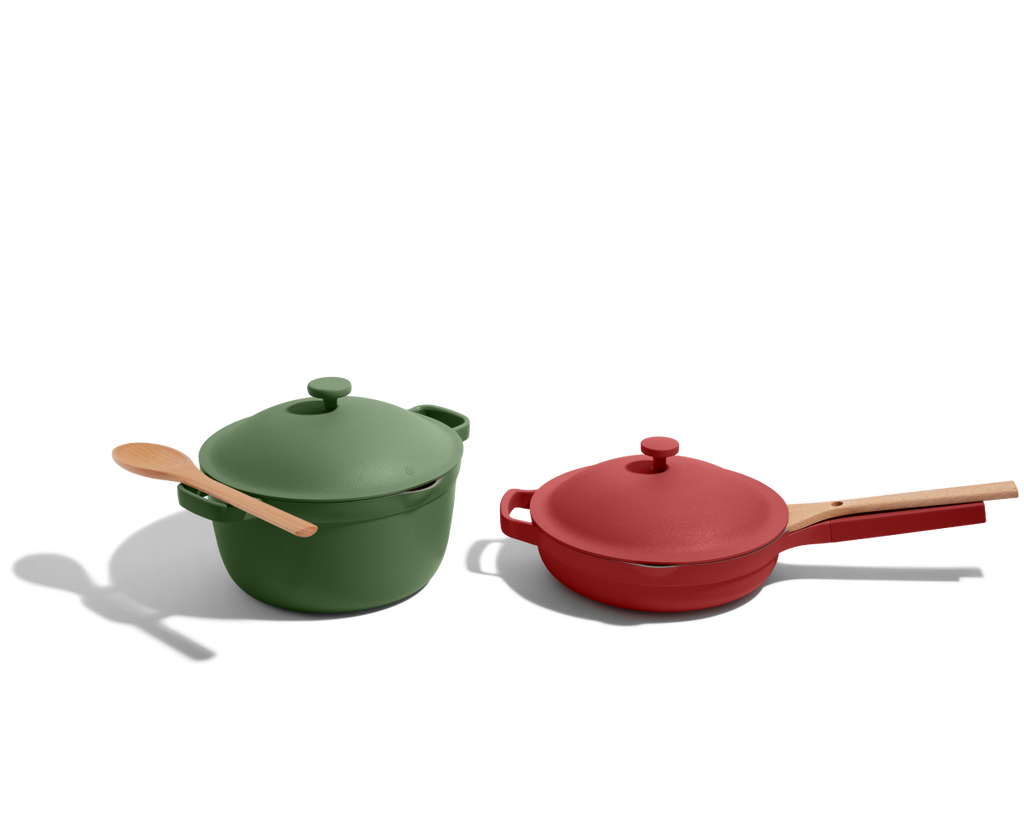 Batterie de cuisine céramique antiadhésive duo 2 pièces
