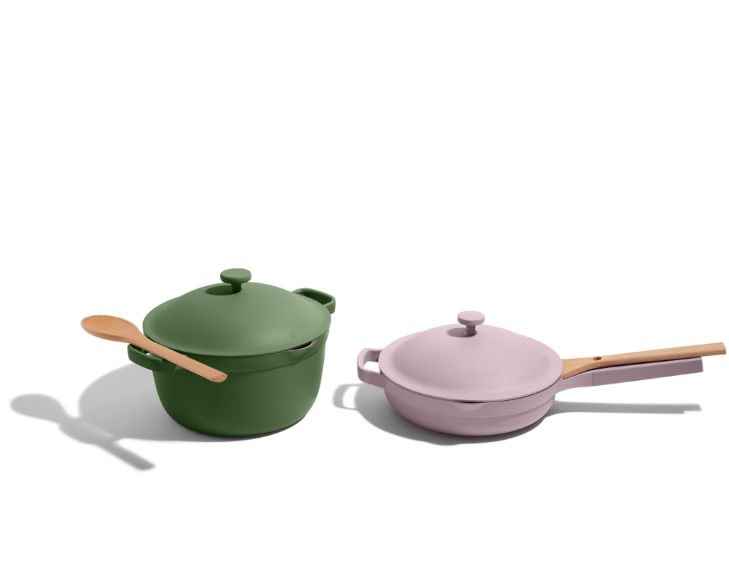 Batterie de cuisine céramique antiadhésive duo 2 pièces