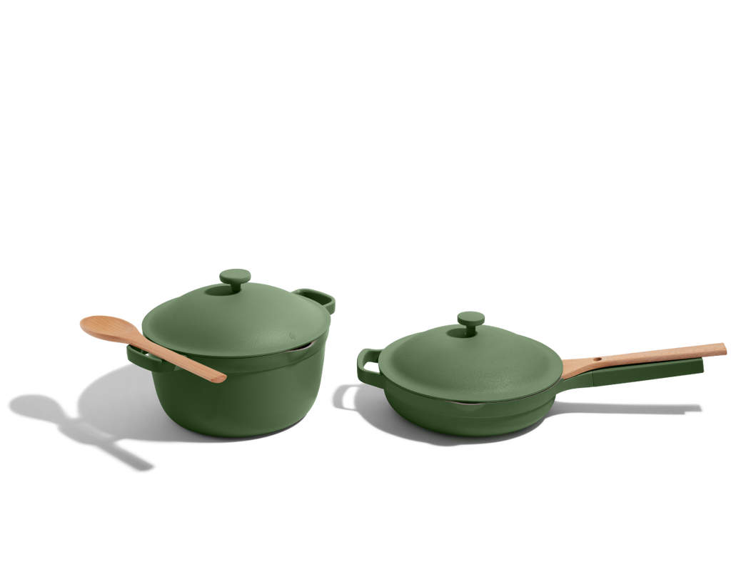 Batterie de cuisine céramique antiadhésive duo 2 pièces