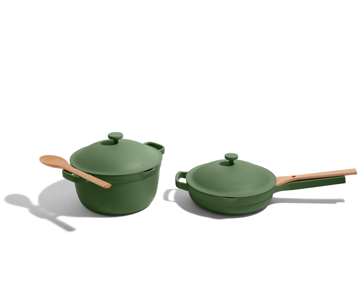 Batterie de cuisine céramique antiadhésive duo 2 pièces
