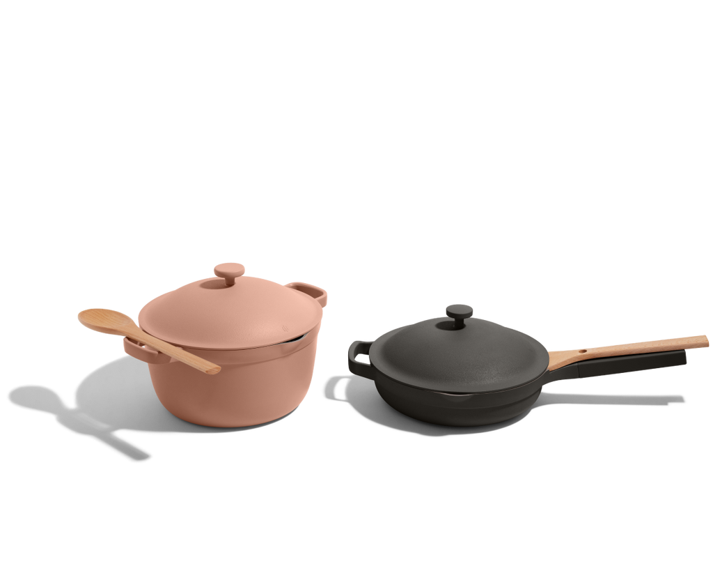 Batterie de cuisine céramique antiadhésive duo 2 pièces