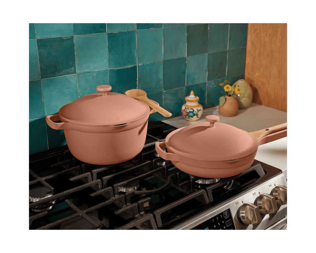 Batterie de cuisine céramique antiadhésive duo 2 pièces