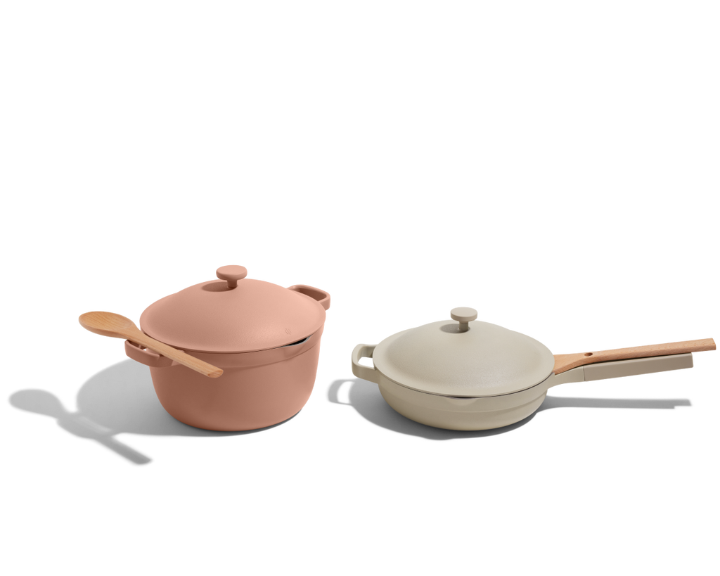 Batterie de cuisine céramique antiadhésive duo 2 pièces