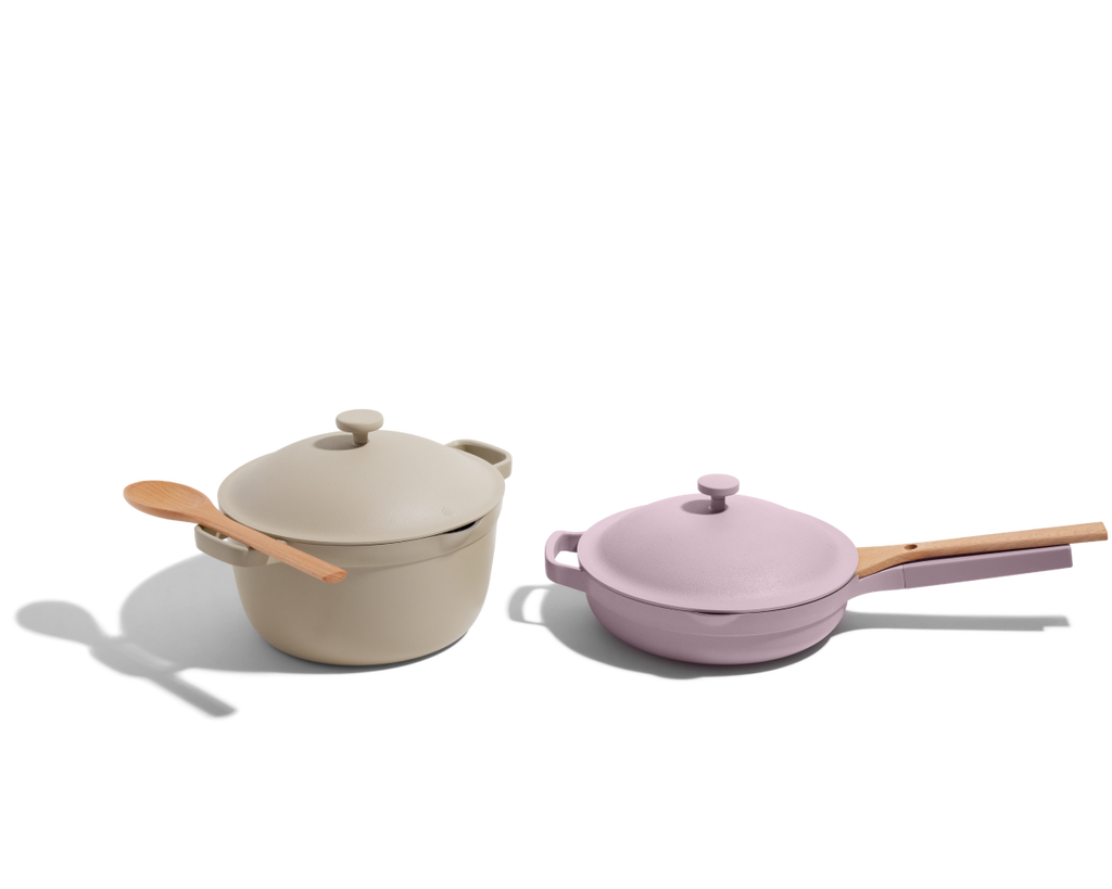 Batterie de cuisine céramique antiadhésive duo 2 pièces