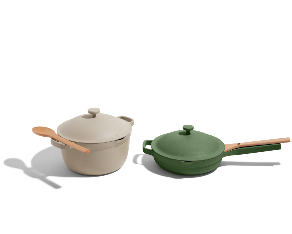 Batterie de cuisine céramique antiadhésive duo 2 pièces