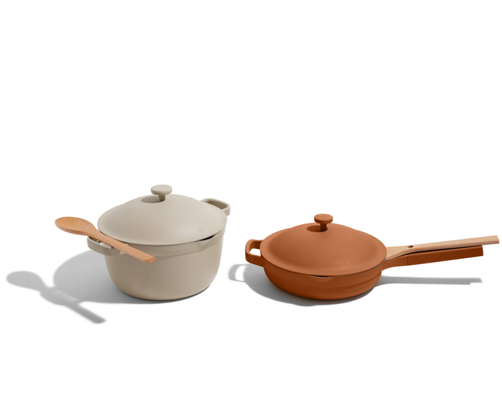 Batterie de cuisine céramique antiadhésive duo 2 pièces
