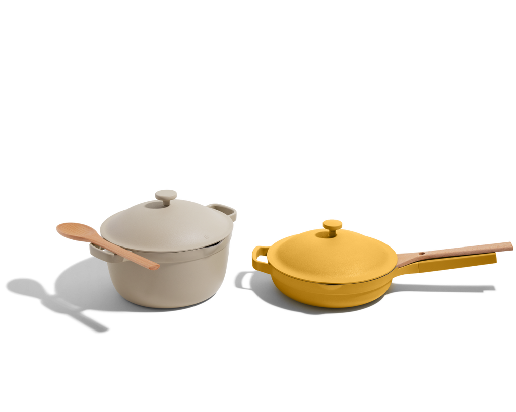 Batterie de cuisine céramique antiadhésive duo 2 pièces
