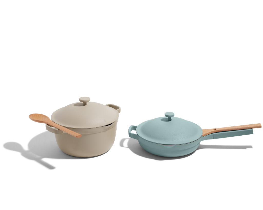 Batterie de cuisine céramique antiadhésive duo 2 pièces