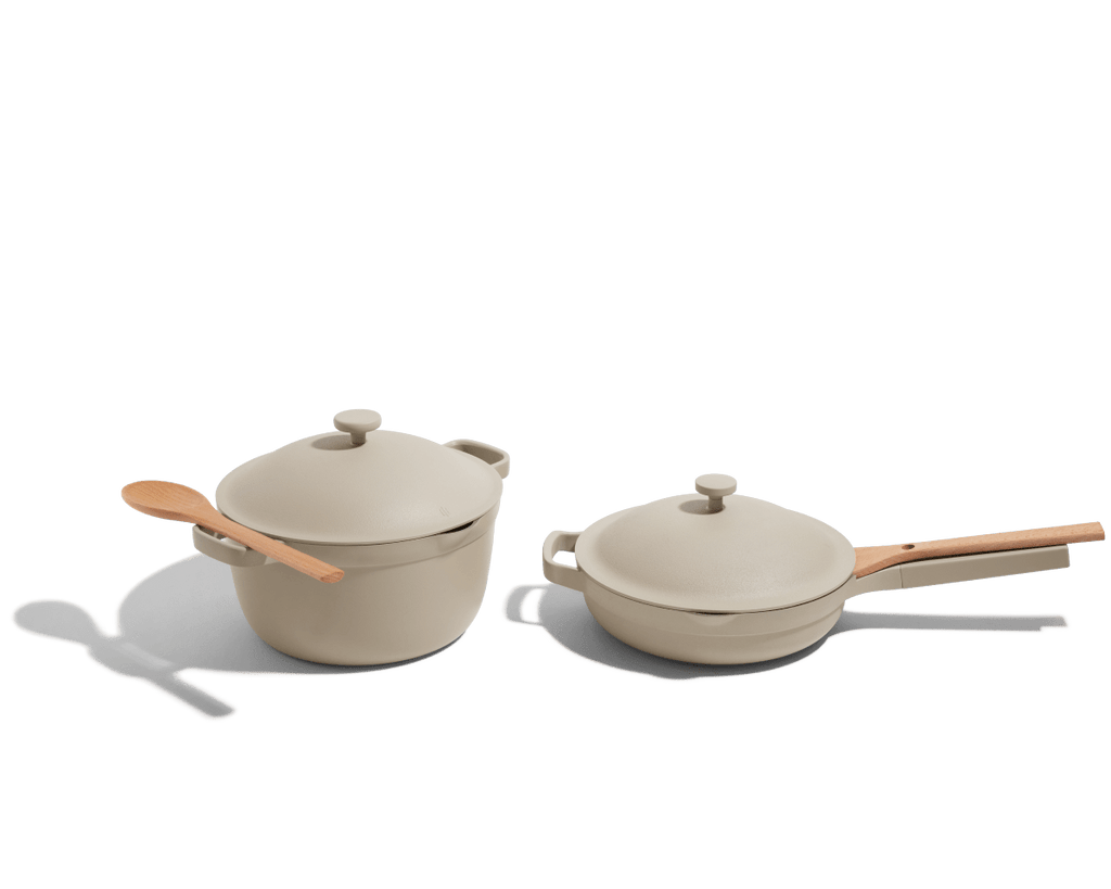 Batterie de cuisine céramique antiadhésive duo 2 pièces