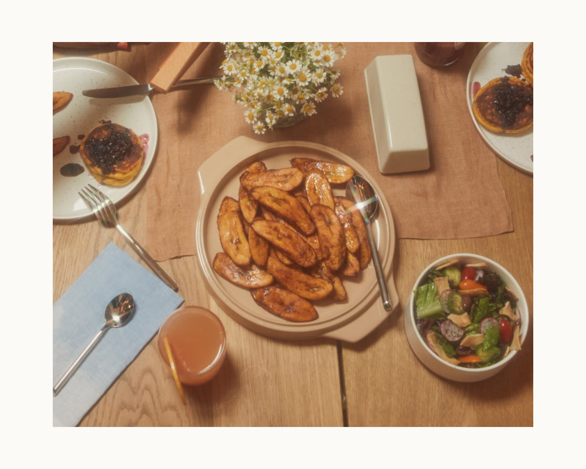 Plat de cuisson à retourner