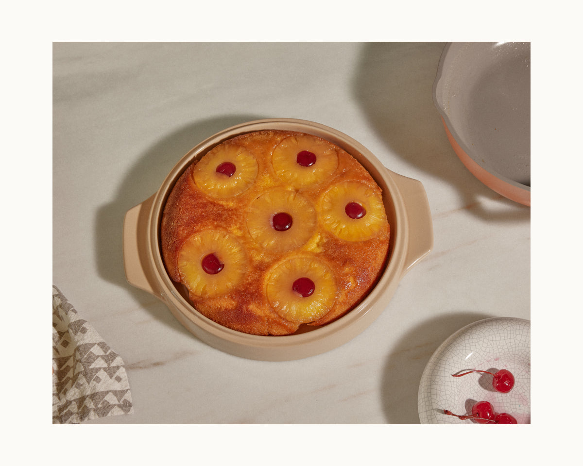 Plat de cuisson à retourner