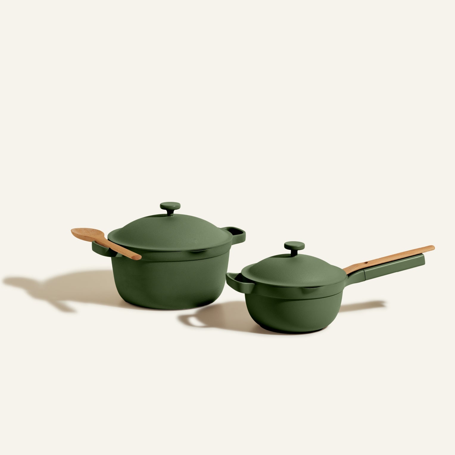 Duo de faitouts polyvalents en céramique antiadhésive 2 x 6 L