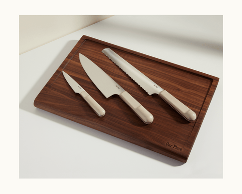 Ensemble de 3 couteaux de cuisine pleine soie