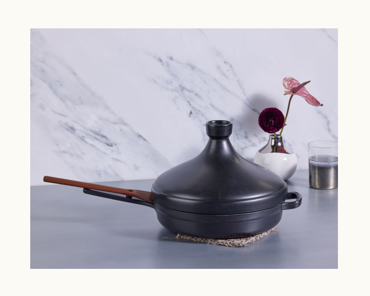 Tajine en terre cuite artisanale