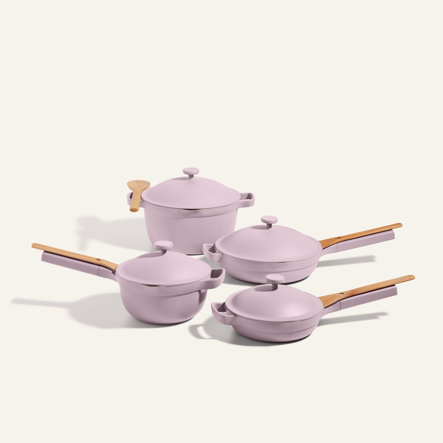 Batterie de cuisine antiadhésive en céramique 13 pièces