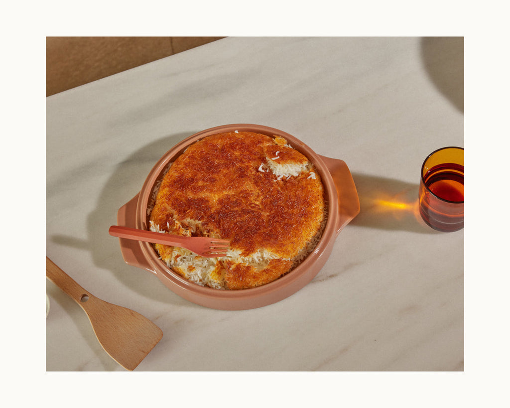 Plat de cuisson à retourner